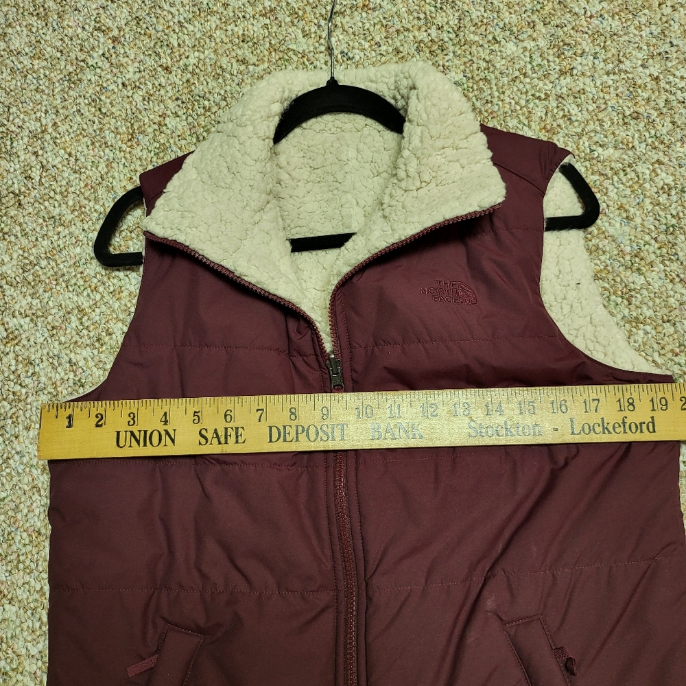 NWOT New North Face Merriewood Reversible Vest Sherpa Puffer Quilted Size Medium - Picture 12 of 13